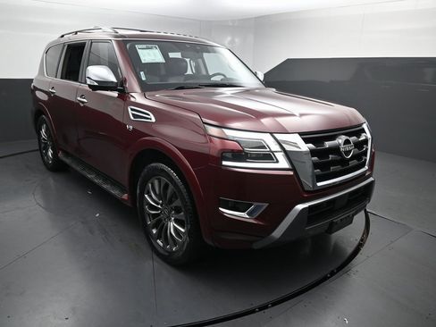Used 2021 Nissan Armada Platinum w/ Captain's Chairs Package image 12