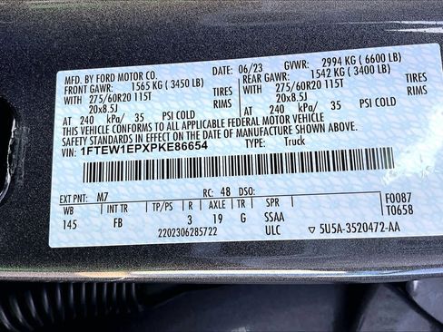 Certified 2023 Ford F150 XLT w/ Equipment Group 302A High image 33