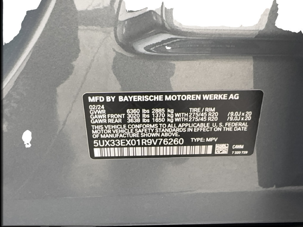 Used 2024 BMW X6 xDrive40i w/ Premium Package AWD/4WD image 53