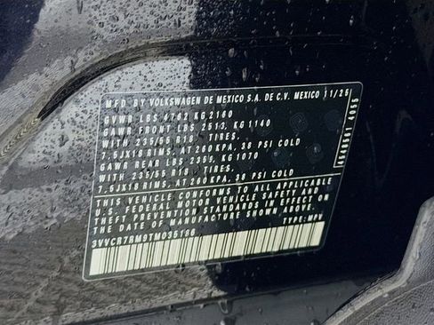 New 2026 Volkswagen Tiguan S image 30