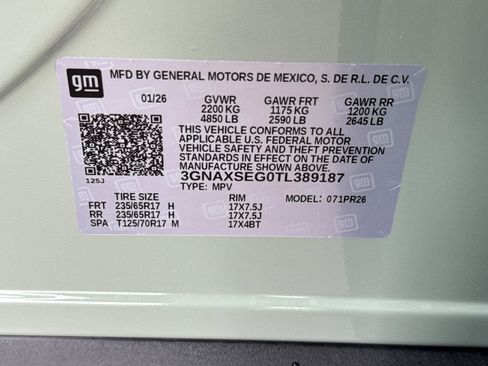 New 2026 Chevrolet Equinox ACTIV w/ Convenience Package III image 28