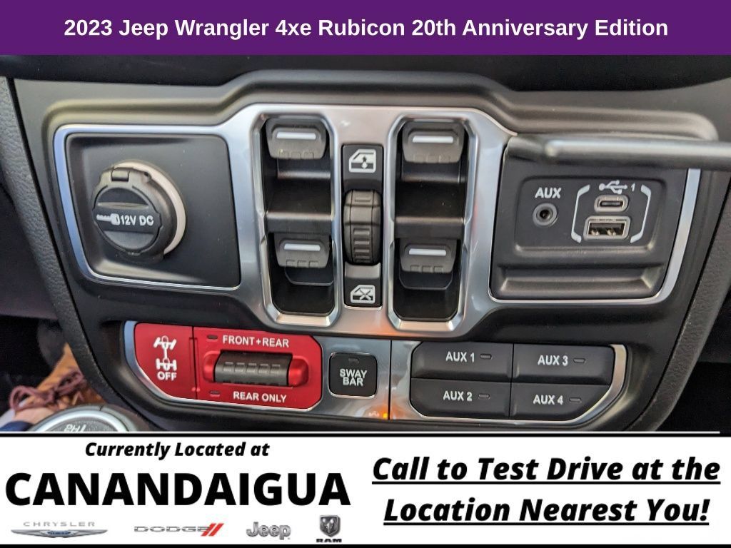 New 2023 Jeep Wrangler Unlimited Rubicon 4xe AWD/4WD image 28