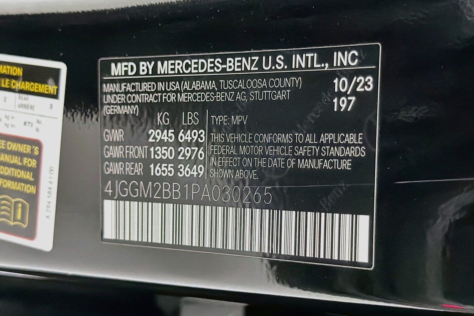 Certified 2023 Mercedes-Benz EQE 350+ SUV image 25
