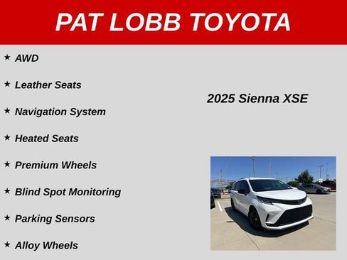 Used 2025 Toyota Sienna XSE w/ XSE Plus Package AWD/4WD image 31