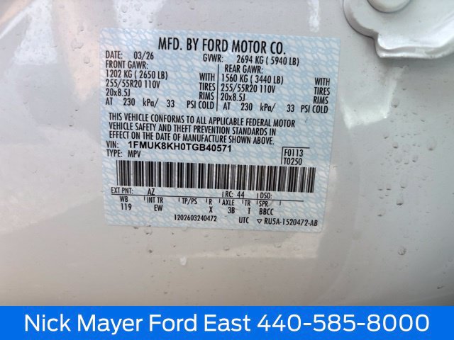 New 2026 Ford Explorer ST-Line AWD/4WD image 29