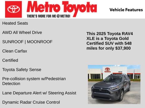 Certified 2025 Toyota RAV4 XLE image 6