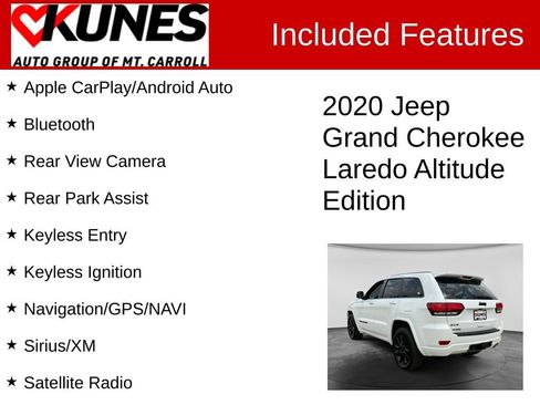 Used 2020 Jeep Grand Cherokee Altitude AWD/4WD image 3