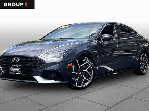 Used 2023 Hyundai Sonata N Line w/ Preferred Accessory Package FWD image 1
