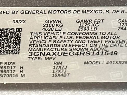 Used 2024 Chevrolet Equinox LT AWD/4WD image 51