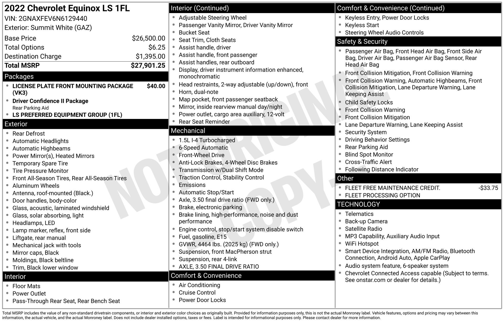 Used 2022 Chevrolet Equinox LS FWD image 3