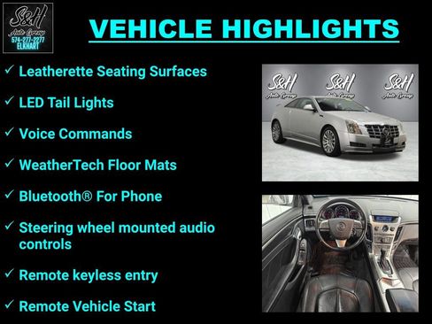 Used 2013 Cadillac CTS AWD Coupe image 3