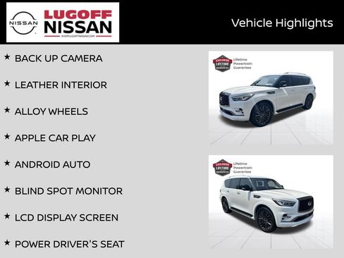 Used 2023 INFINITI QX80 Premium Select w/ All-Season Package AWD/4WD image 3