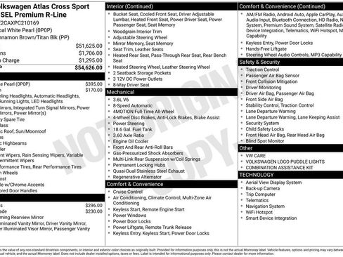 Certified 2023 Volkswagen Atlas Cross Sport SEL Premium R-Line AWD/4WD image 18
