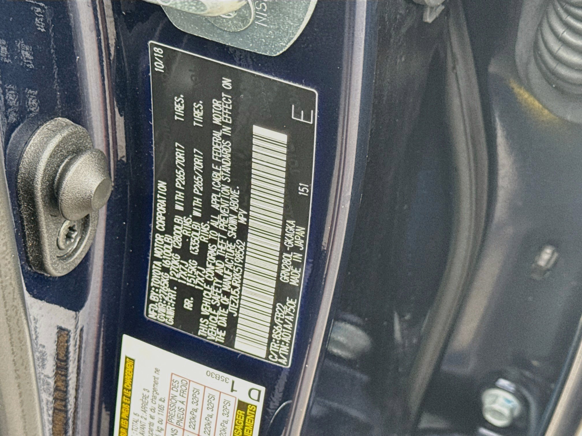 Used 2019 Toyota 4Runner SR5 RWD image 35