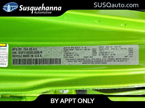 New 2025 Jeep Gladiator Sport image 28