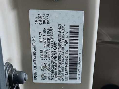 Used 2017 Honda CR-V EX-L image 12