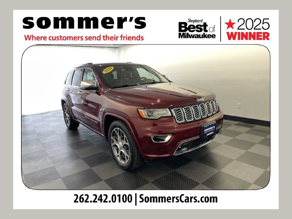 Used 2019 Jeep Grand Cherokee Overland AWD/4WD 360° Tour