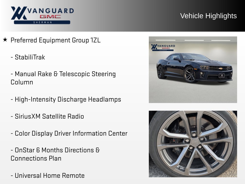 Used 2015 Chevrolet Camaro ZL1 RWD image 16