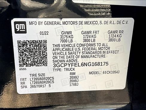 Used 2022 Chevrolet Silverado 1500 LT Trail Boss w/ LT Trail Boss Premium Package image 12