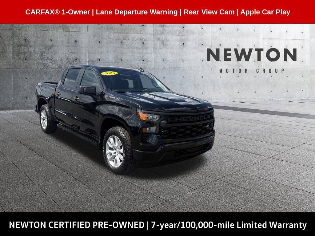Used 2025 Chevrolet Silverado 1500 Custom AWD/4WD image 1