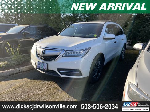 Used 2016 Acura MDX SH-AWD w/ Technology Package image 1