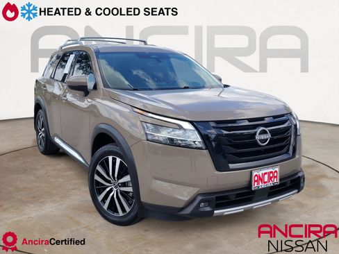 Used 2023 Nissan Pathfinder Platinum w/ Black Appearance Package FWD image 1