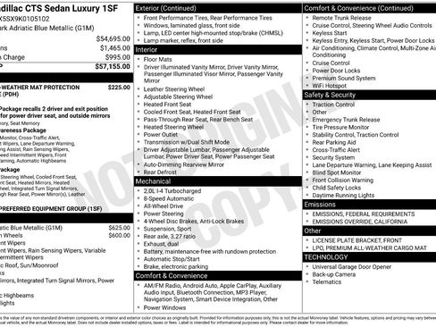 Used 2019 Cadillac CTS Luxury image 3