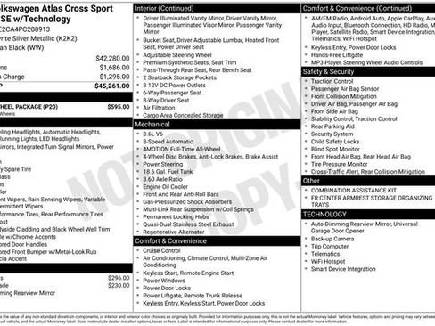 Used 2023 Volkswagen Atlas Cross Sport SE w/ Black Wheel Package image 5