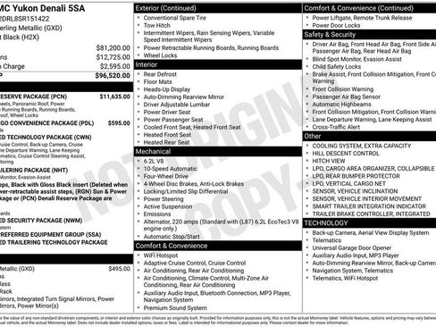 Used 2025 GMC Yukon Denali w/ Denali Reserve Package image 14