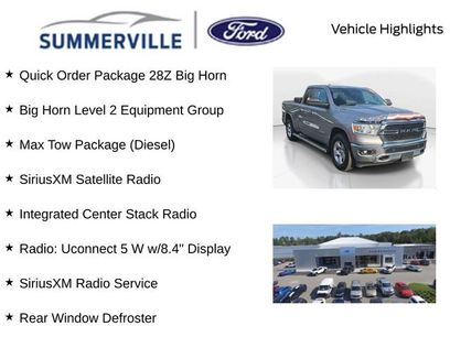 Used 2022 RAM 1500 Big Horn