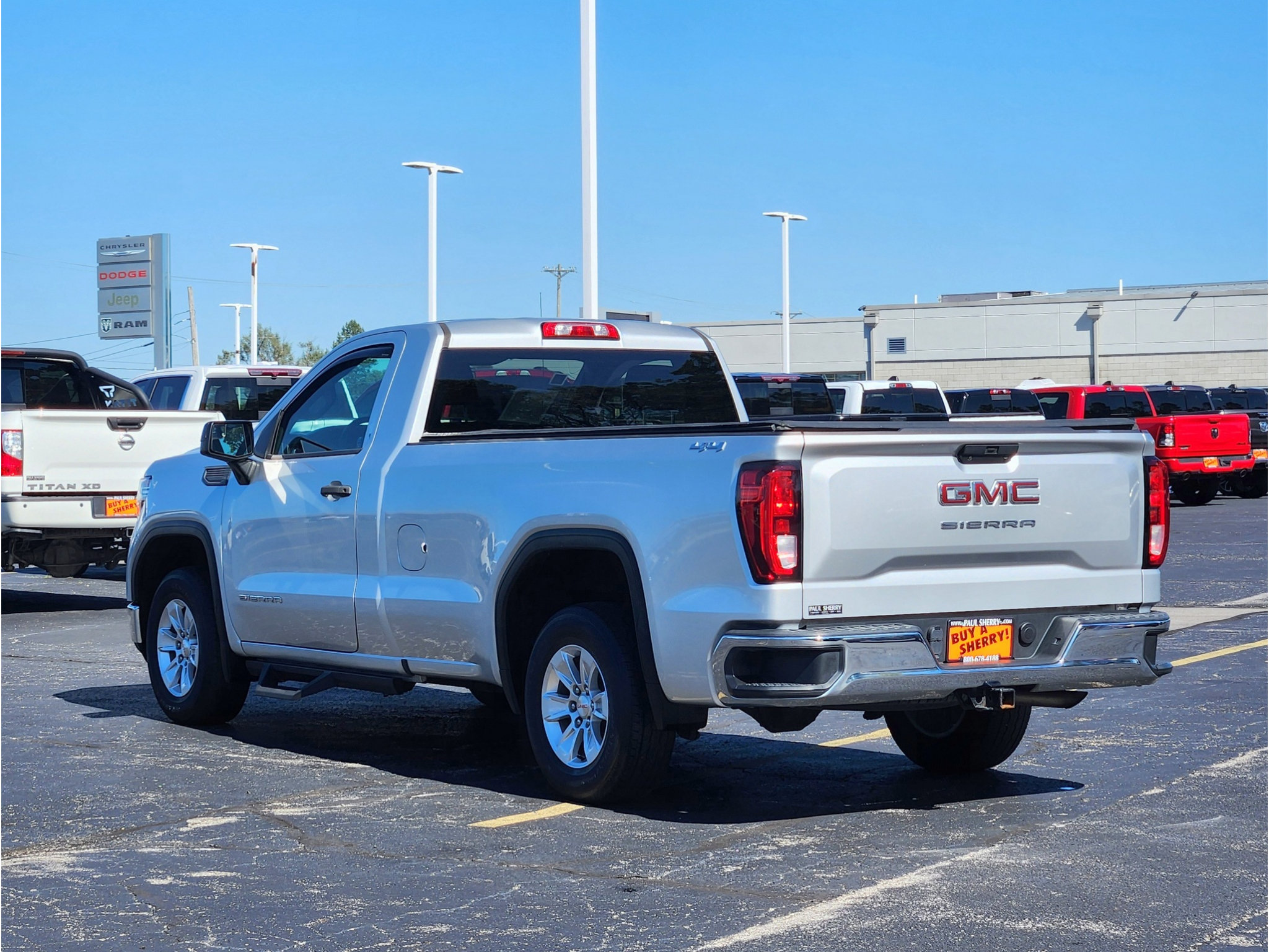Used 2020 GMC Sierra 1500 4x4 Regular Cab w/ Sierra Value Package image 10