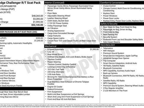 Used 2023 Dodge Challenger R/T Scat Pack RWD image 35