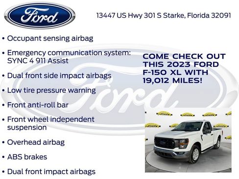 Certified 2023 Ford F150 XL w/ XL Chrome Appearance Package image 27