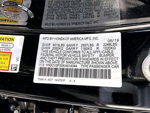 Used 2019 Honda Accord EX-L image 19