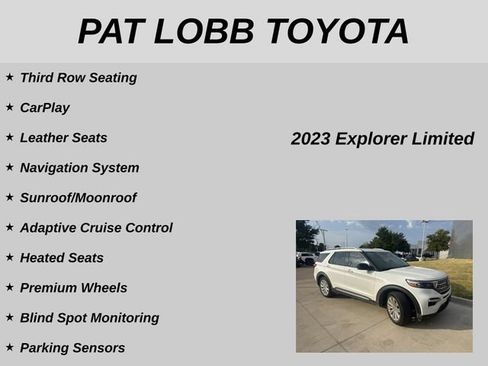 Used 2023 Ford Explorer Limited w/ Limited Technology Package RWD image 11