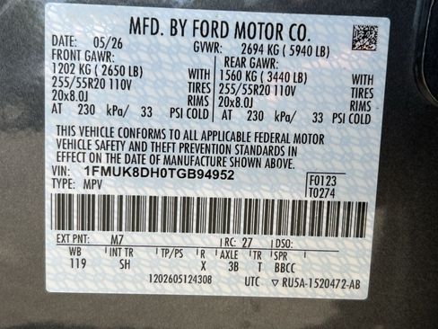 New 2026 Ford Explorer Active w/ Active Comfort Package AWD/4WD image 37