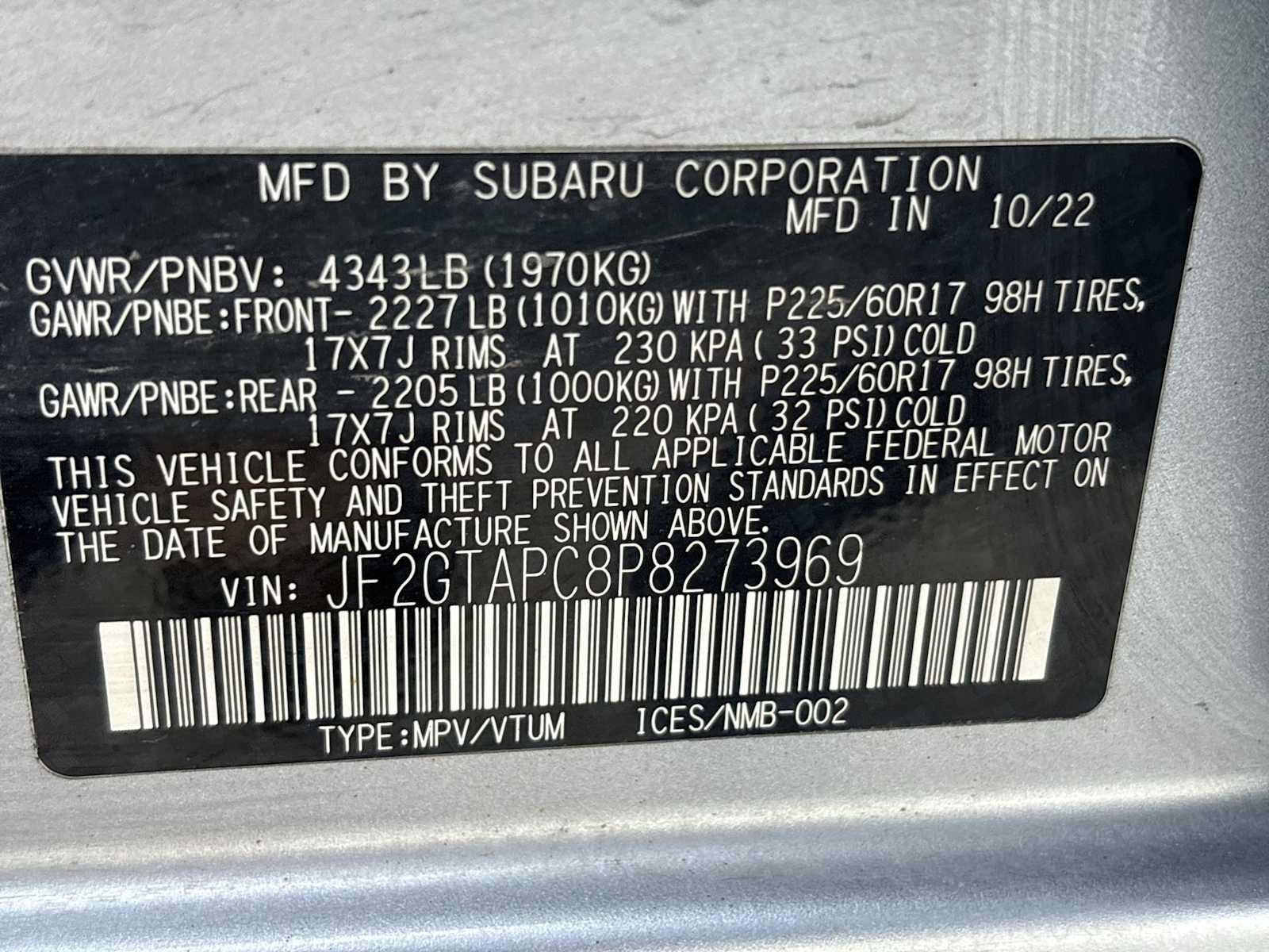 Used 2023 Subaru Crosstrek 2.0i Premium AWD/4WD image 29