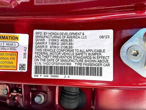 Used 2023 Honda Accord Sport image 16