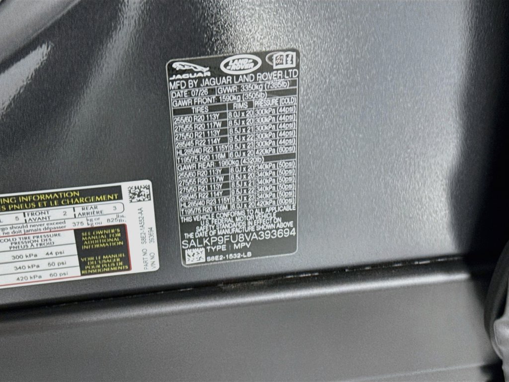 New 2027 Land Rover Range Rover SE AWD/4WD image 33