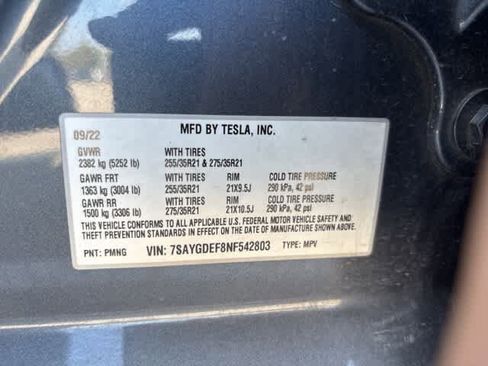 Used 2022 Tesla Model Y Performance image 20