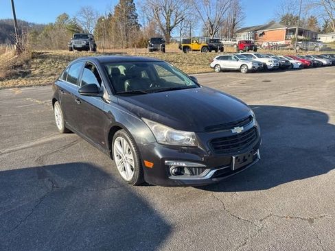 Used 2015 Chevrolet Cruze LTZ w/ Sun, Sound and Sport Package FWD image 2