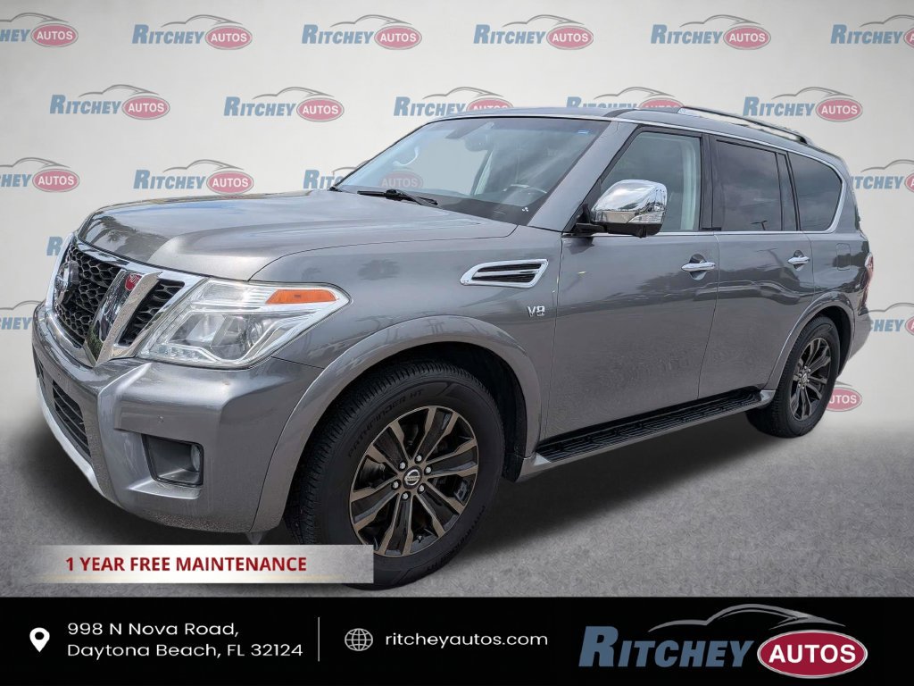 Used 2017 Nissan Armada Platinum w/ Captain Seat Package AWD/4WD image 1