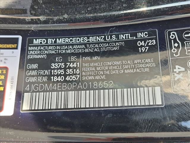 Used 2023 Mercedes-Benz EQS 580 4MATIC SUV image 25