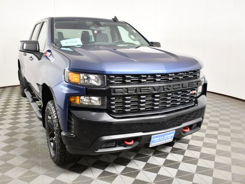 Used 2021 Chevrolet Silverado 1500 Custom Trail Boss AWD/4WD image 3