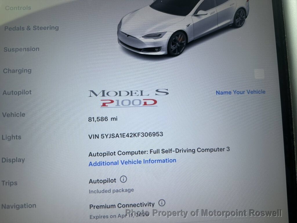 Used 2019 Tesla Model S P100D AWD/4WD image 13