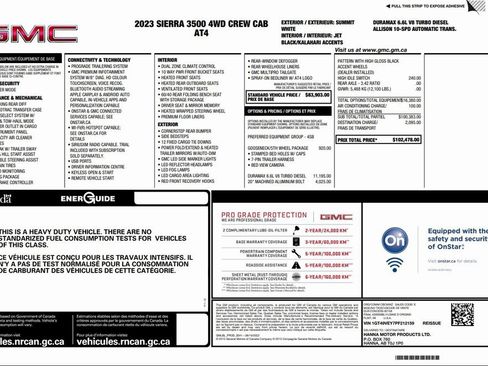 Used 2023 GMC Sierra 3500 AT4 w/ Gooseneck/5TH Wheel Package image 4