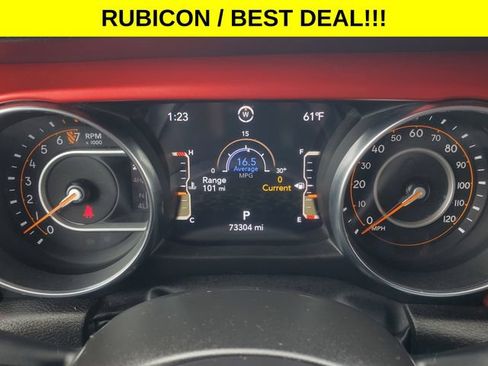 Used 2023 Jeep Gladiator Rubicon w/ LED Lighting Group AWD/4WD image 13