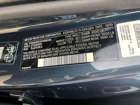 New 2026 Volvo XC90 T8 Ultra w/ Protection Package Premier AWD/4WD image 36