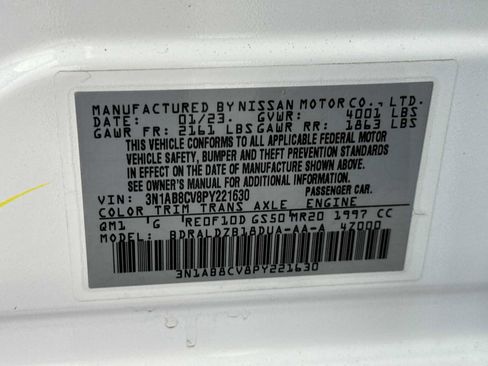 Used 2023 Nissan Sentra SV image 27