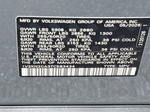New 2026 Volkswagen Atlas SE AWD/4WD image 30